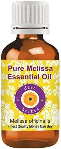 Чисто етерично масло от Маточина Deve Herbes (Melissa officinalis) е Естествен Лечебен Сорт Парна Дестилиран 15 мл (0,50 грама)