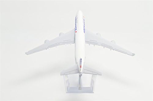 ДИНАСТИЯТА ТАН (TM) 1:400 16 см B747-400 Air France Метална Модел самолет Играчка модел самолет