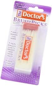 The Doctor's BrushPicks Межзубные клечки за зъби | 120 броя в опаковка | (6 броя в пакета)