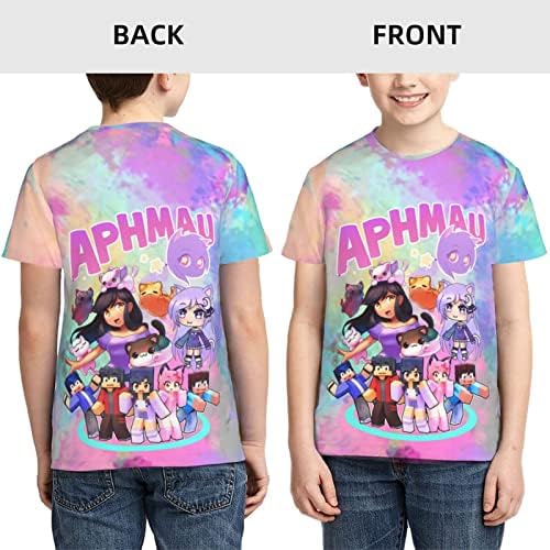 Тениска nikohuwa с анимационни герои за Момичета и момчета, Тениски с 3D Принтом, Модна Тениска с Къси ръкави и Анимационни Герои,