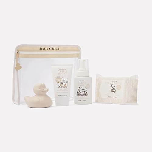 Комплект за бебета Бъркам & Кукла Essentials с подарък чанта - Натурален комплект за бебета, без аромати и етерични масла,