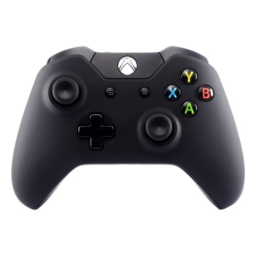 ModFreakz® Предната Обвивка Velvet Midnight Black Контролери За Xbox One Модели 1537/1697