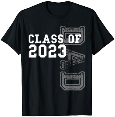 Реколта Тениска Завършил абитуриентски клас 2023 г. Горд татко Клас от 2023 година
