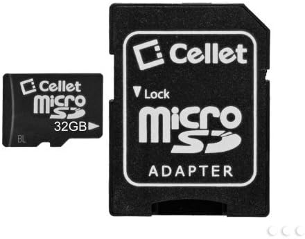Карта Cellet 32GB LG Wink Style Micro SDHC специално оформена за високоскоростен цифров запис без загуба! Включва стандартна SD