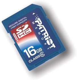 Високоскоростна карта памет 16GB SDHC клас 6 за цифров фотоапарат Panasonic Lumix DMC-FX07R - Secure Digital голям капацитет 16
