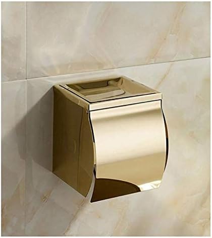 Държач за Тоалетна хартия SXNBH Европейски Златен Закрит Титуляр За Хартиени Кърпи за ръце на ролка Хартия Тава За Тоалетна хартия