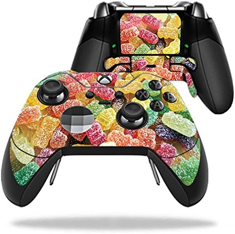 Корица MightySkins, съвместима с контролер на Microsoft Xbox One Elite - Sour Candy | Защитно, здрава и уникална Vinyl стикер |