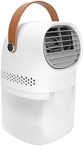 Вентилатор за вашия десктоп на климатика Luqeeg, Преносим Охладител на въздуха с отрицателни йони, USB Акумулаторна Охлаждащ Вентилатор с регулираща се на 3 Степени, Го?