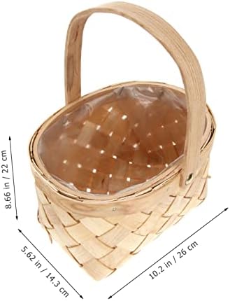 Контейнер за съхранение от ратан ръчно изработени: кошница за съхранение на Плетени Кошница За Съхранение на Прибори Кошница За