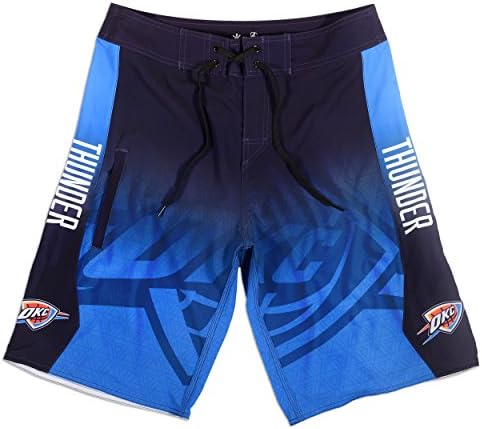 Шорти KLEW NBA Oklahoma City Thunder Gradient Board Shorts