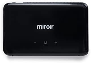 Проектор Miroir M190 на батерии, вградена поставка за крака, Съвместим вход 1080p видео по USB -C и зареждане