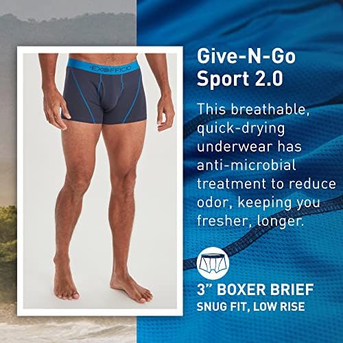 Мъжки къси панталони-боксерки ExOfficio Give-n-go Sport 2.0 Brief 3
