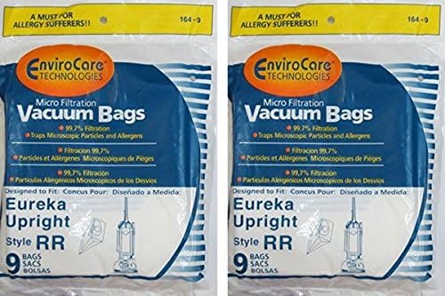 Сменяеми торбички за прах за прахосмукачка EnviroCare с микрофильтрацией, произведени специално за Eureka RR, 61115 Boss Smart Vac