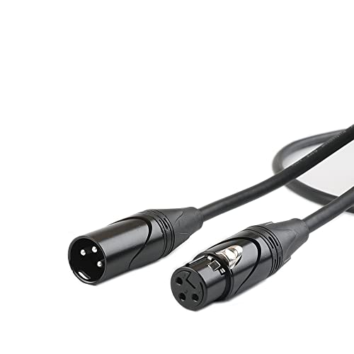 MFL. Гъвкав DMX кабел с дължина 15 метра, 3-Пинов Сигнал XLR Кабел между Мъжете и жените, Тел за Сценичното осветление, DJ-лампи,